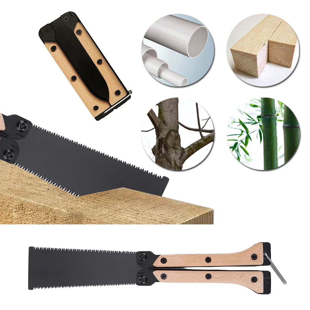 BowLift | Sharp Double-Sided Mini Foldable Hand Saw