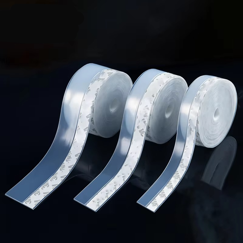 BowLift | 16.4 Ft Transparent Self-Adhesive Door Weatherstrip