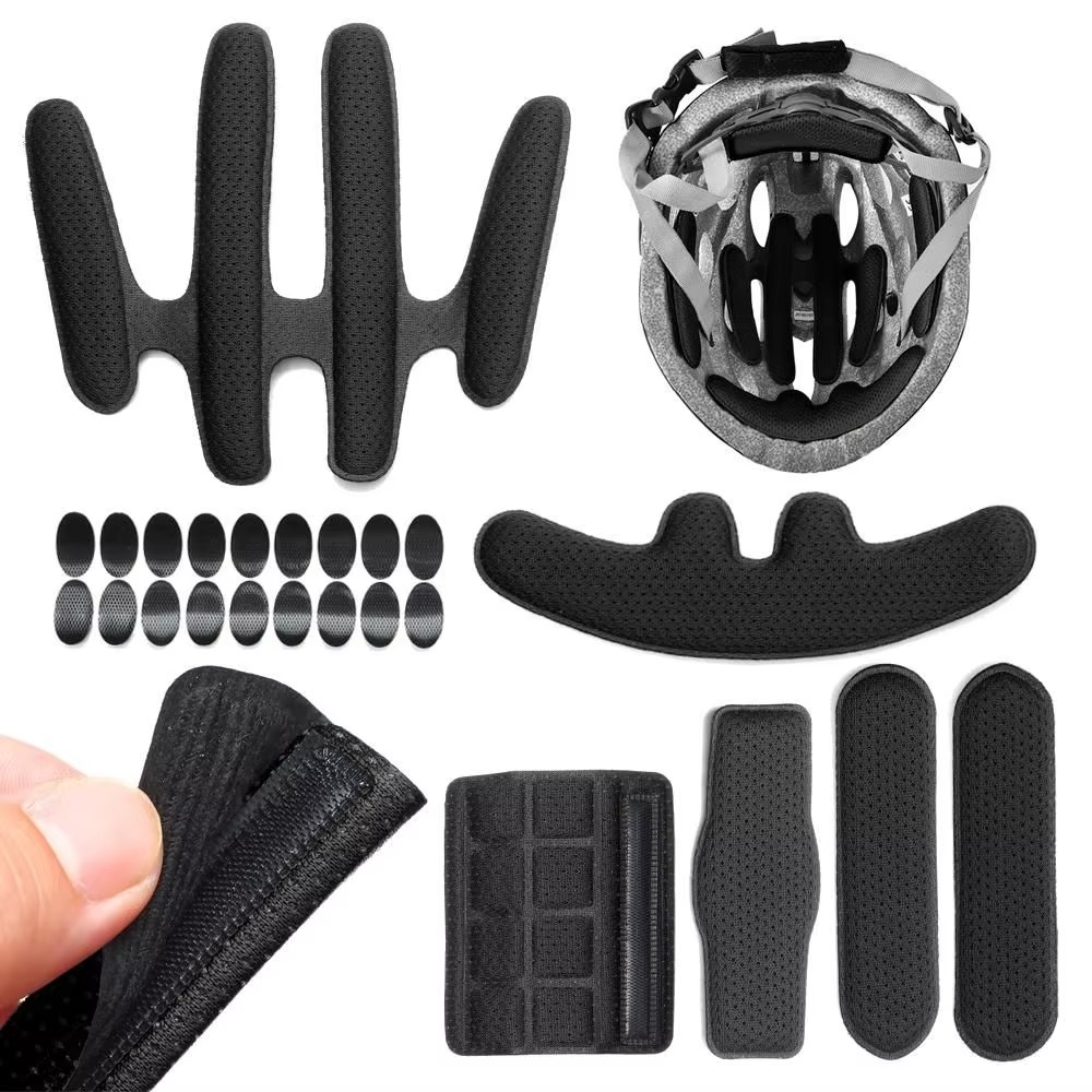 BowLift | 24PCS Universal Helmet Foam Padding Kit – Replacement Inner Pads for Motorcycle and Bicycle Helmets