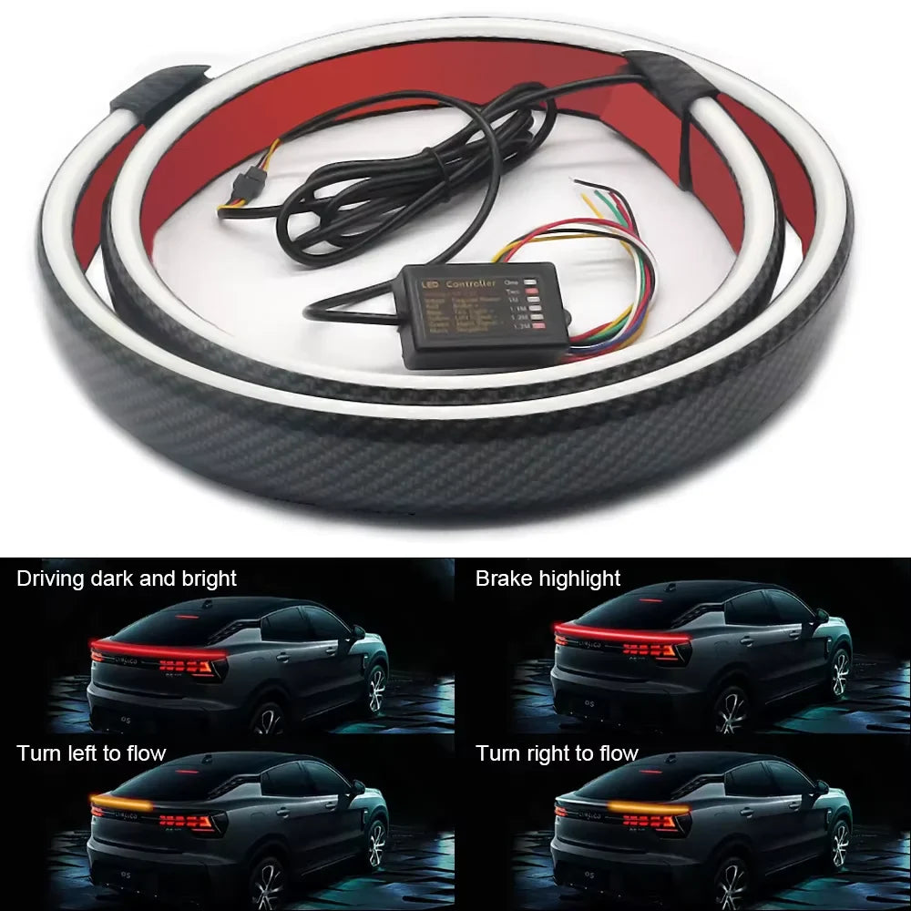 BowLift | Carbon Fiber Car LED Spoiler Light Strip