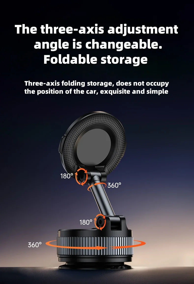 BowLift | 360° Rotatable Vacuum Magnetic Phone Holder