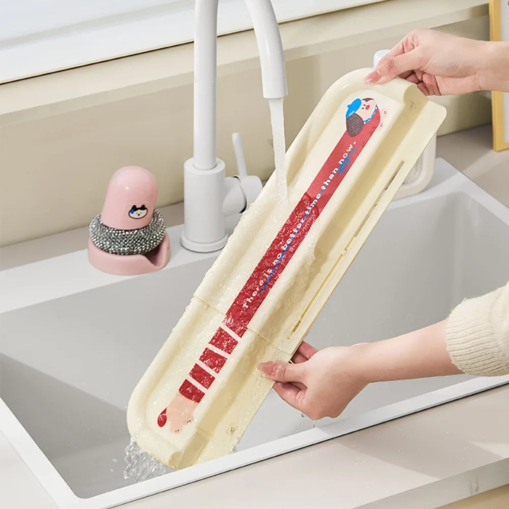 BowLift | Built-in Basket Adjustable Sink Water Splash Protector