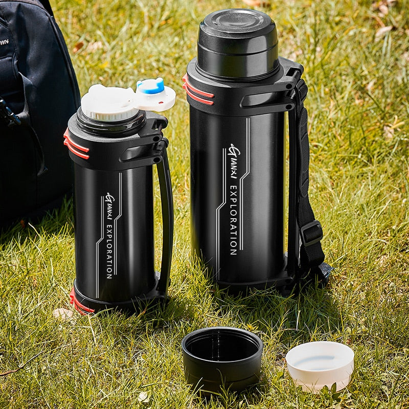 BowLift | Giant Drink Stainless Steel Thermos Bottle