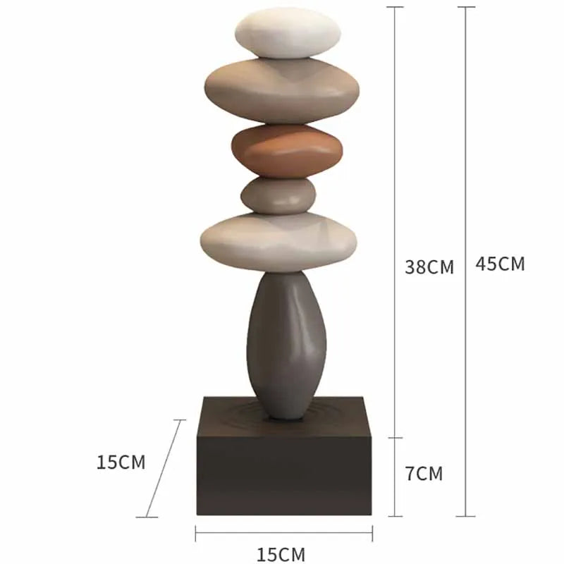 BowLift | Zen Stone Stack Aesthetic Home Decor