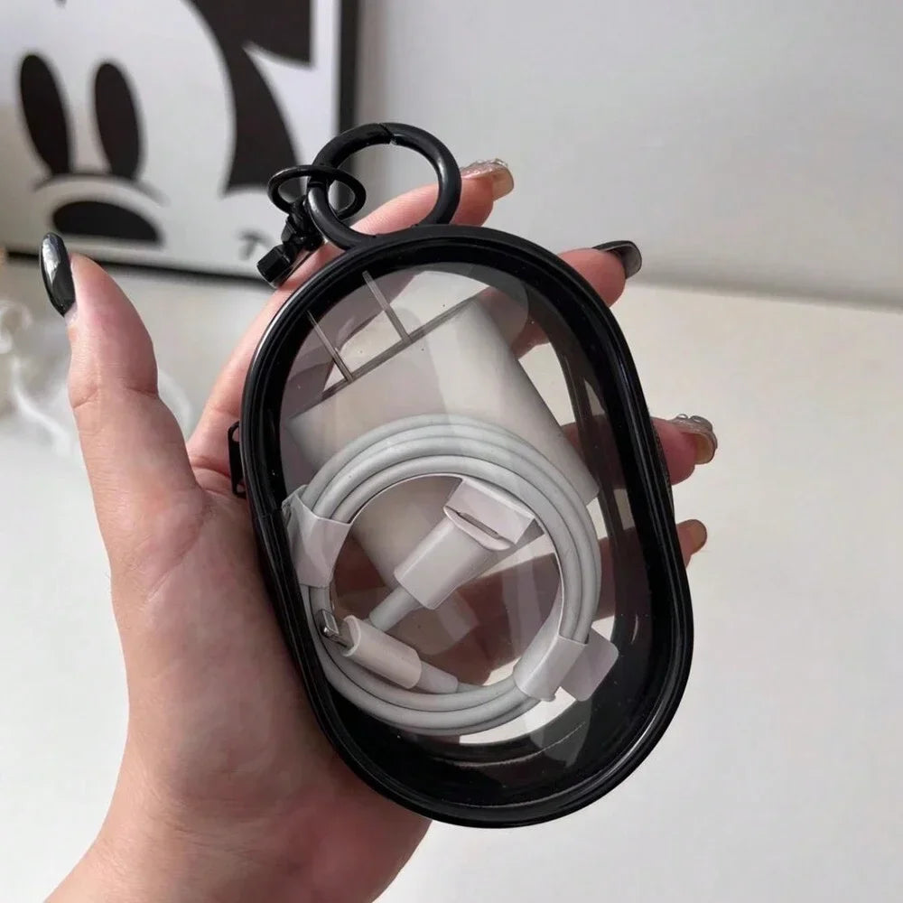 BowLift | Podlette Mini Bag | Transparent & Waterproof | With Carabiner & Zipper