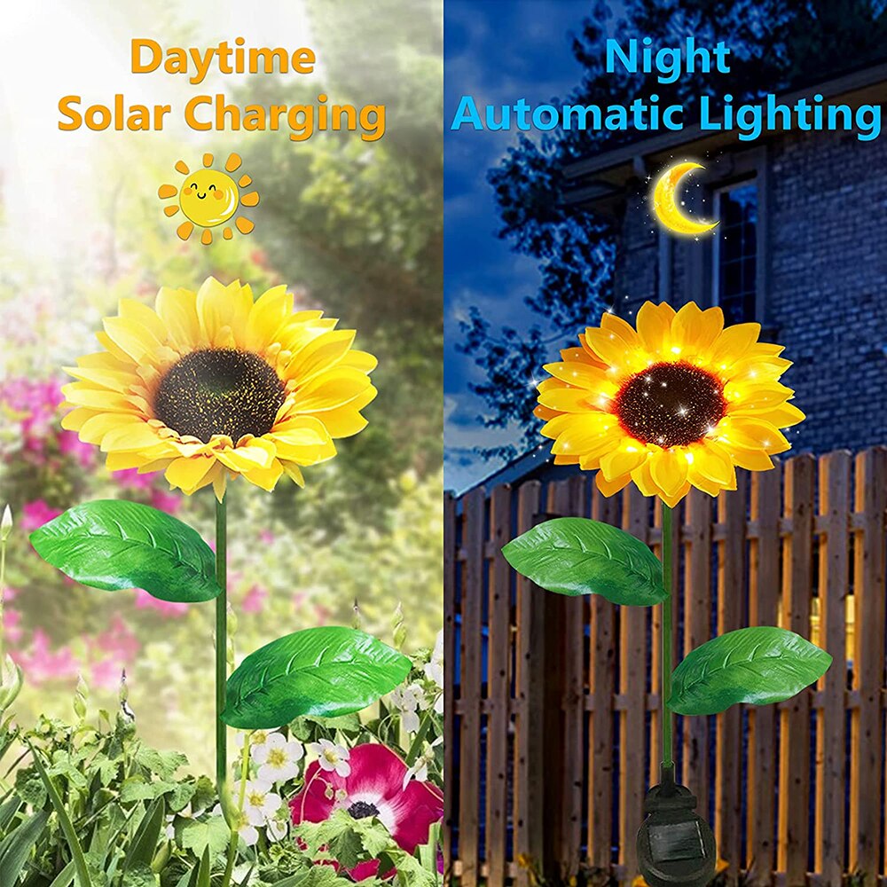 BowLift | Solar-Sunflowers: Waterproof Garden Joy