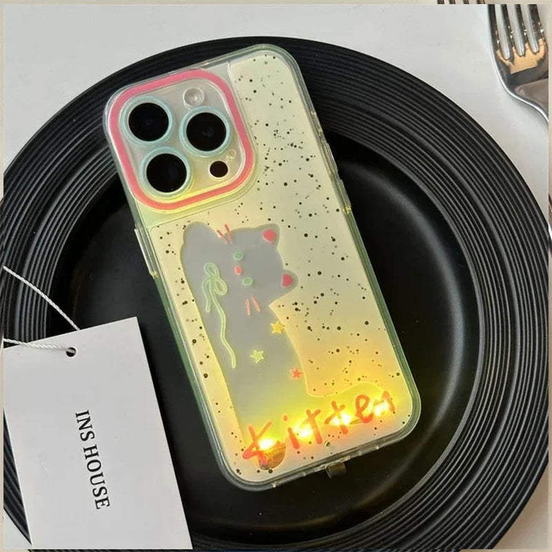 BowLift | Glowing Puppy Light-Up iPhone Case
