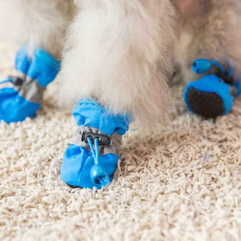 BowLift | 4-Pack Non-Slip Winter Puppy Booties for Outdoor Protection