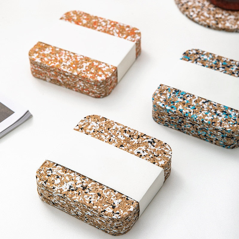 BowLift | Colorful Cork Cup Coaster