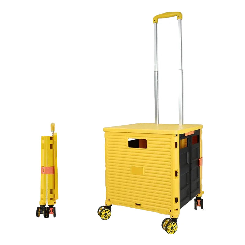 BowLift | Folding Shopping Trolley with Silent Wheels – EasyCart