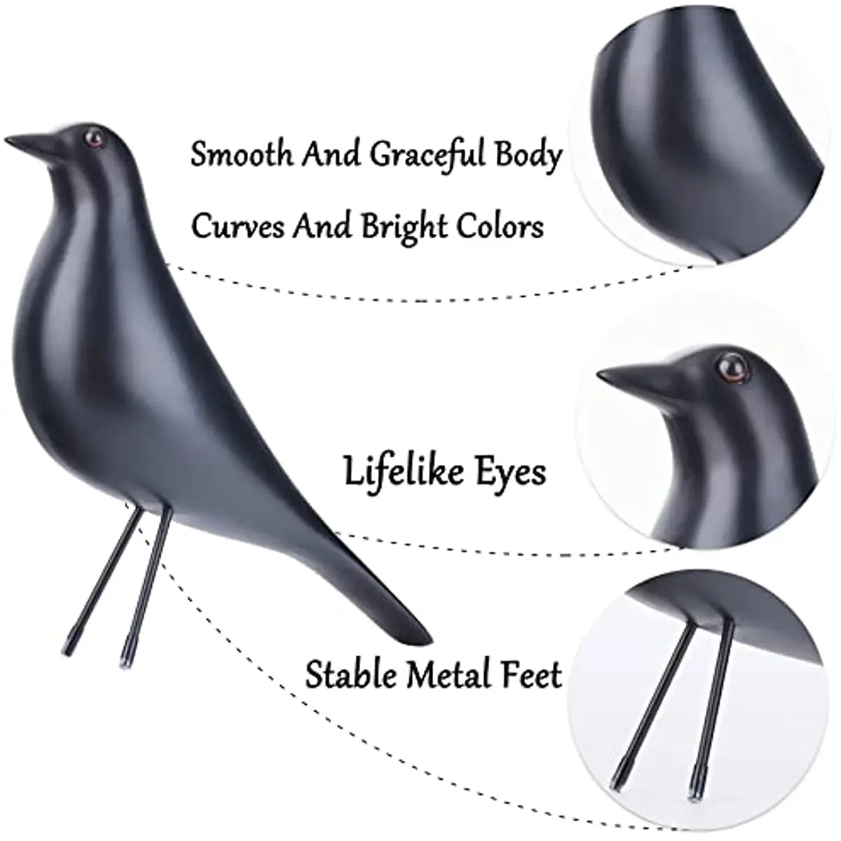 BowLift | Modern Bird Statue made of Resin