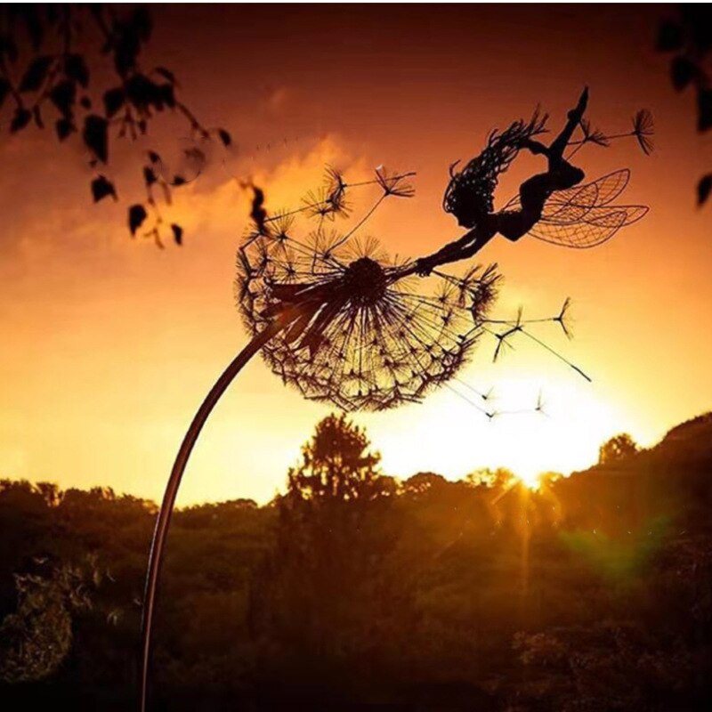 BowLift | Enchanting Fairy Garden Sculptures: Dreamy Lawn Decoration