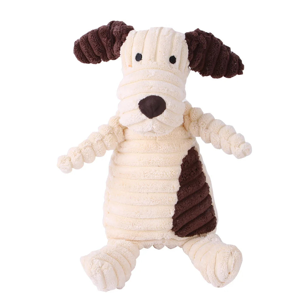 BowLift | Dog Toy Plush Squeaky Chew Animal