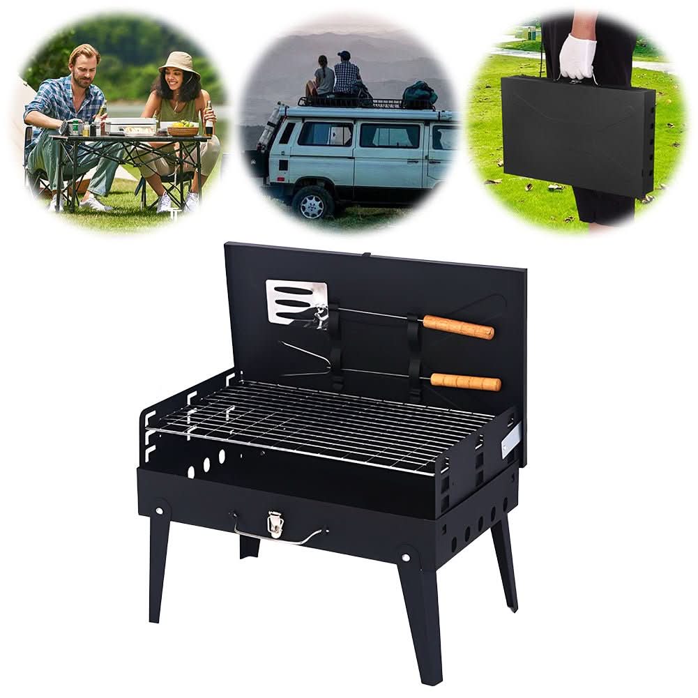 BowLift | Folding Steel Grill for Mobile BBQ & Spontaneous Grilling Fun