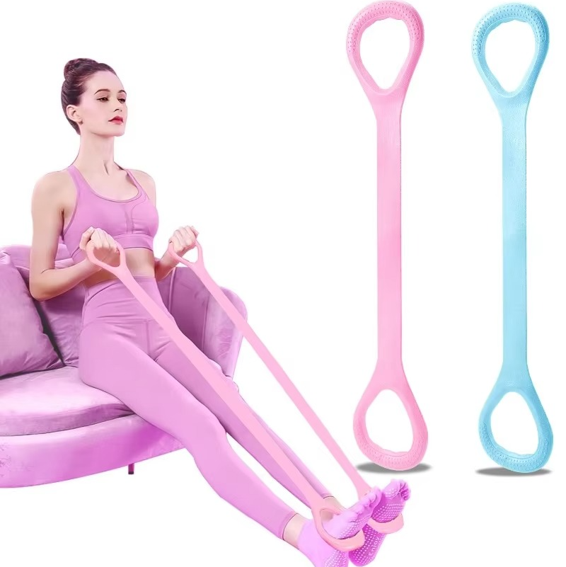 BowLift | 8-Pack Resistance Bands for Arms, Back, and Shoulder Training – Elastic Bands for Yoga, Pilates, and Physical Therapy