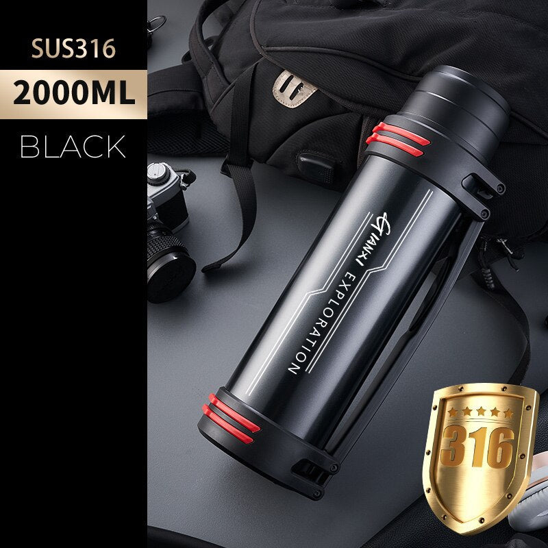 BowLift | Giant Drink Stainless Steel Thermos