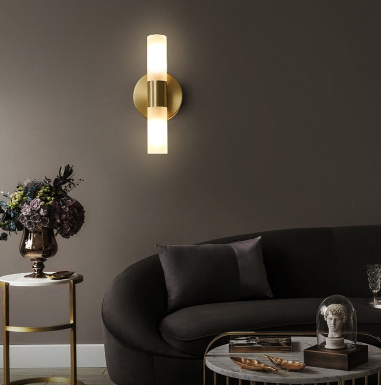BowLift | EliteLume – Minimalist Gold Wall Lamp with Energy-Efficient LED