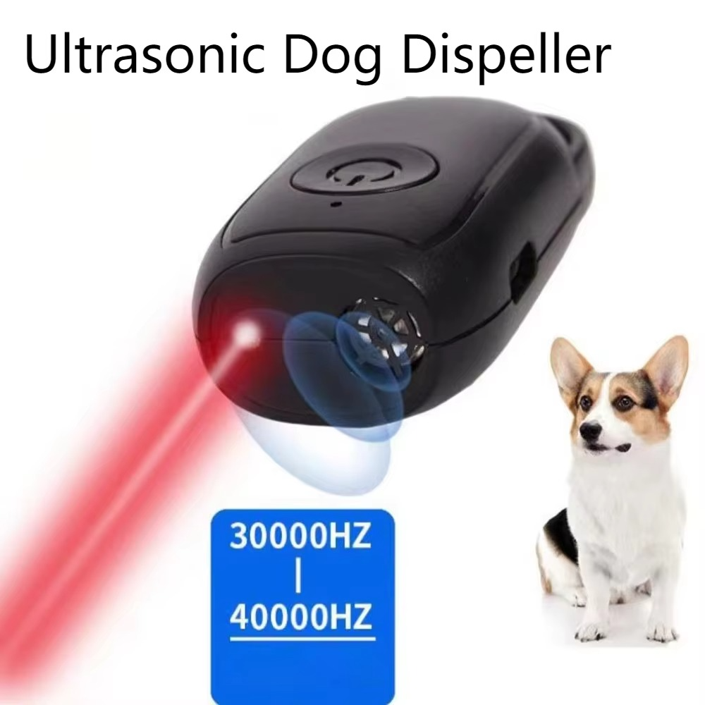 BowLift | Ultrasonic Mini Dog Repeller and Anti-Barking Training Device with LED Light