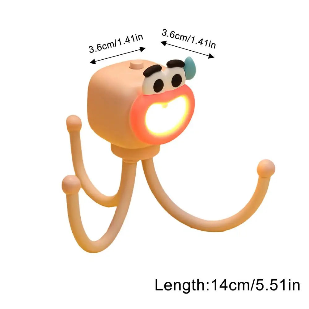 BowLift | Adjustable Octopus Night Lamp Phone Holder