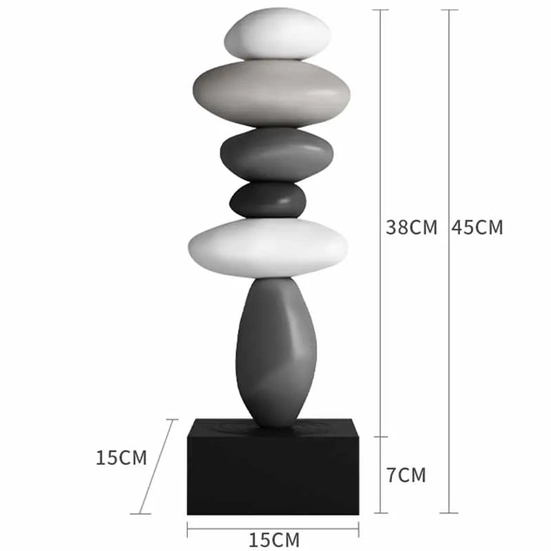 BowLift | Zen Stone Stack Aesthetic Home Decor