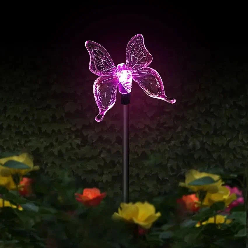BowLift | ButterflyGlow Garden Light – Solar Powered & Magical at Night