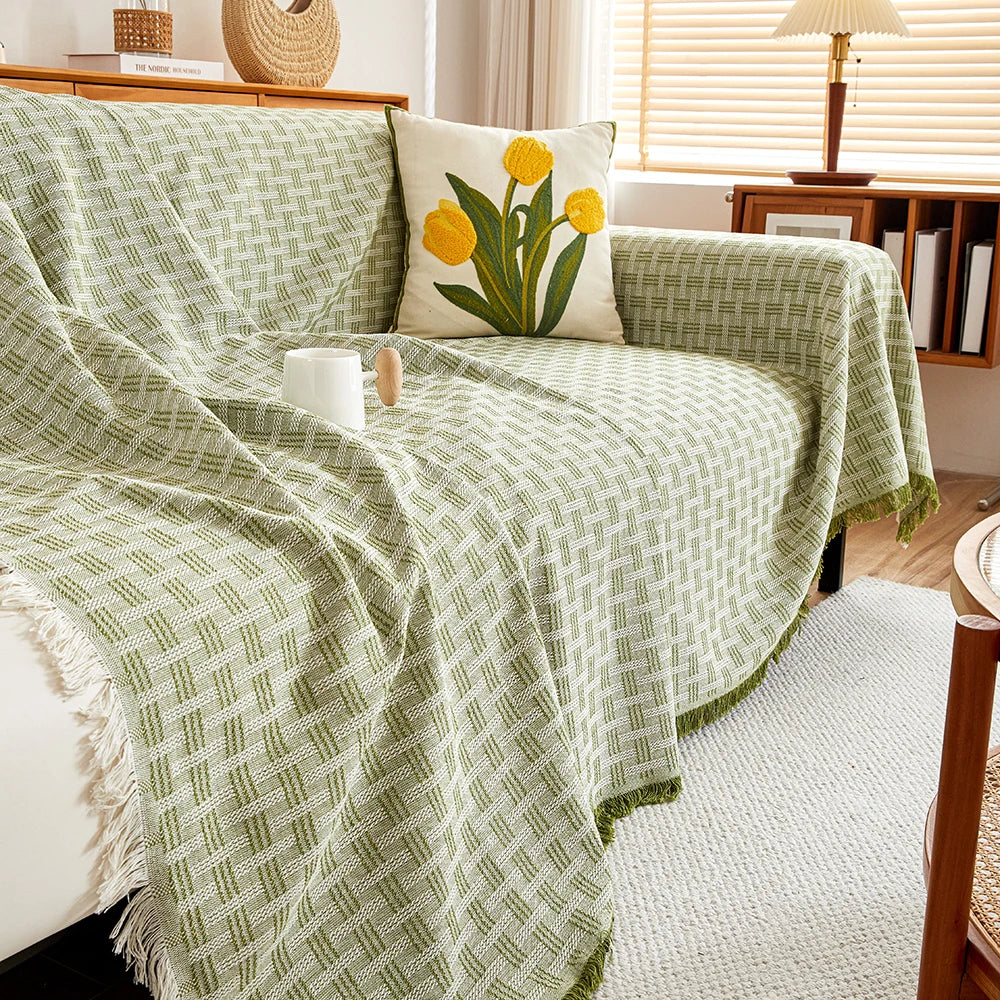 BowLift | DualComfort Reversible Sofa Cover – Stylish, Washable Couch Protector for 3–4 Seater Sofas