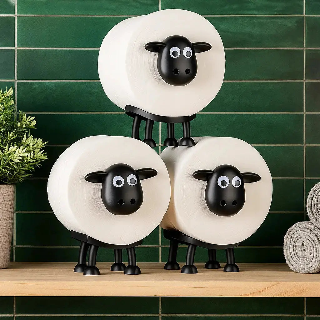 BowLift | Sheep toilet paper holder – Practical & charming for the bathroom