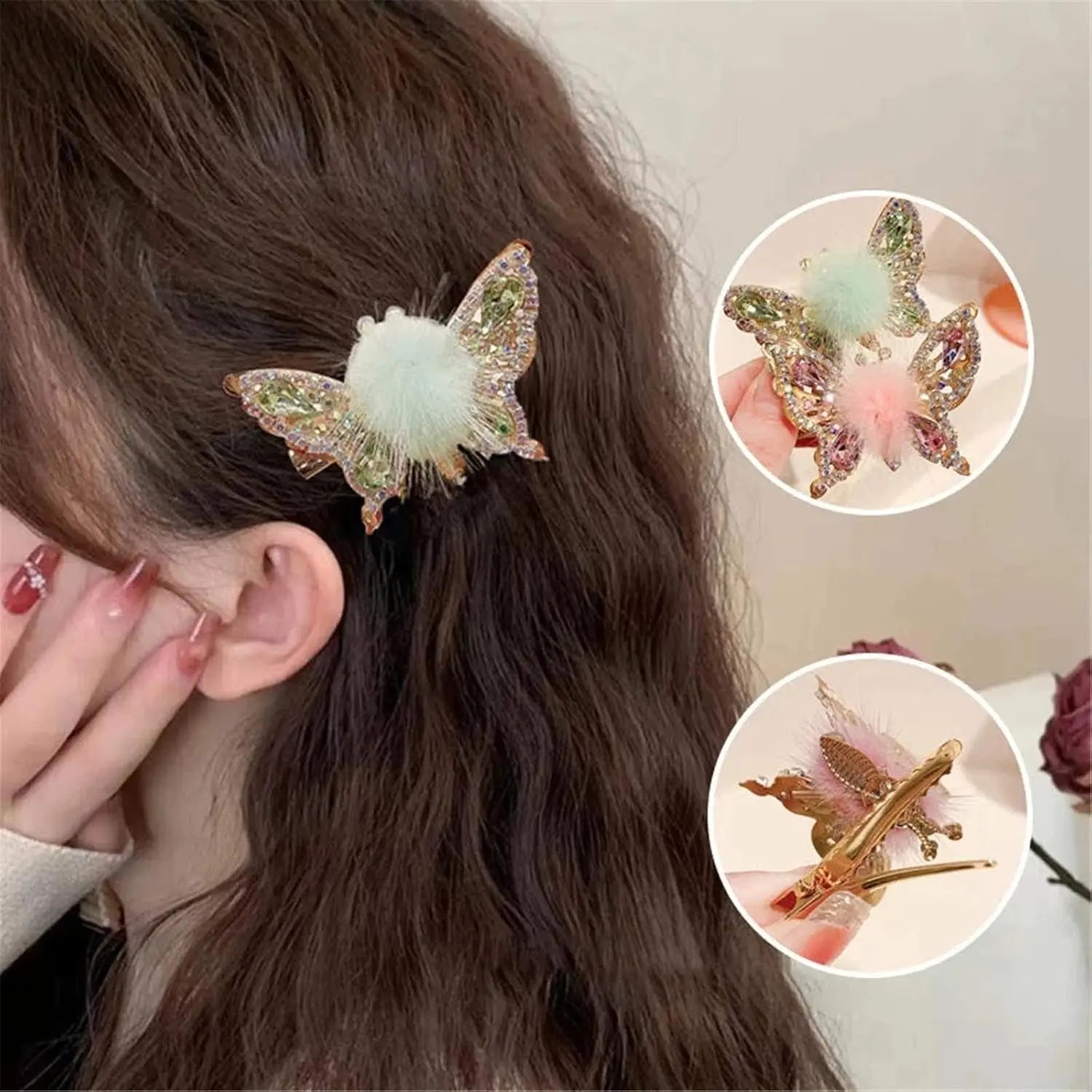 BowLift | Butterfly Hair Clips – Move with you like real wings