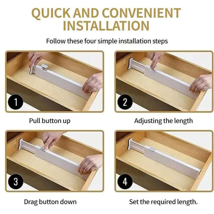 BowLift | Drawer Divider – Adjustable Multifunctional Organizer
