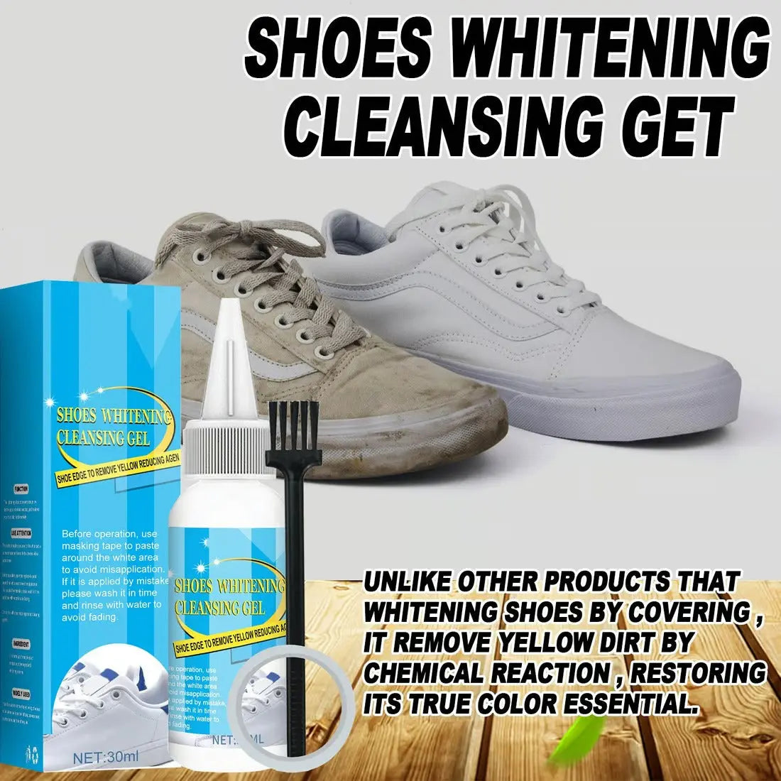 BowLift | Shoe Brightening Cleaning Gel – Bring the brightness back to your shoes