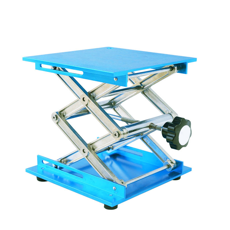 BowLift | Stainless Steel Lifting Table, Manual Aluminum Oxide Lifting Table, Laboratory Accessories Manual Lift Small