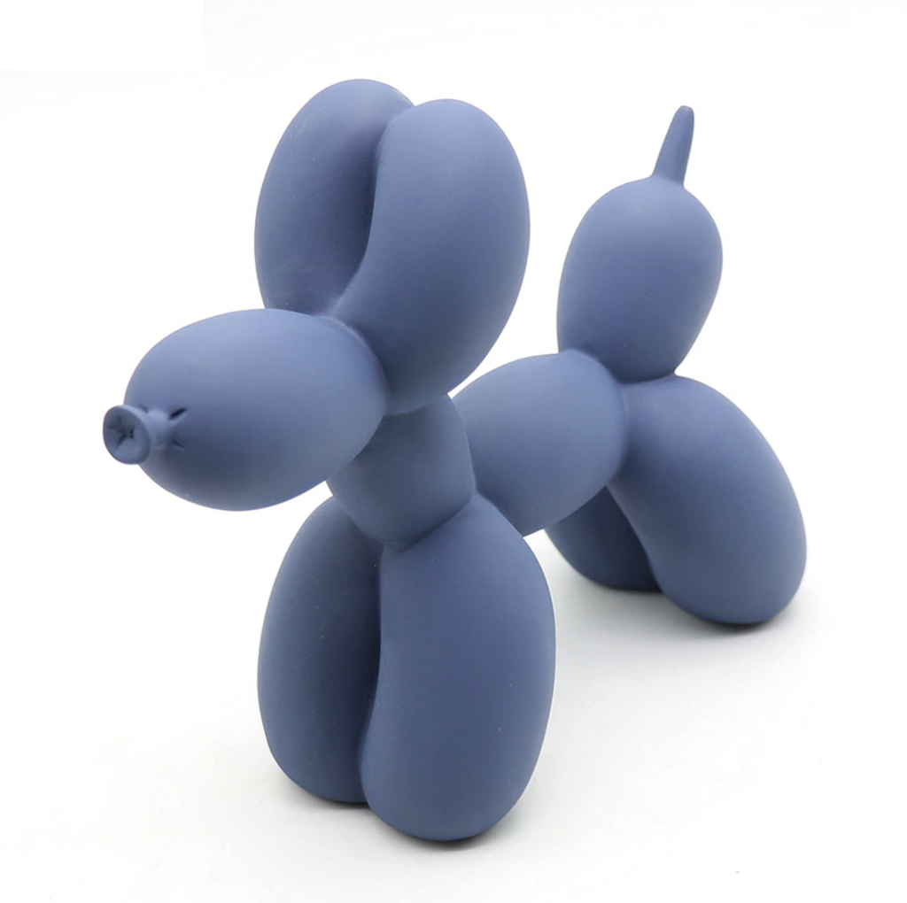 BowLift | BalloonDog Lively Dog Sculpture | Pop-Art Decoration | Modern Home Decor | Handmade Statue