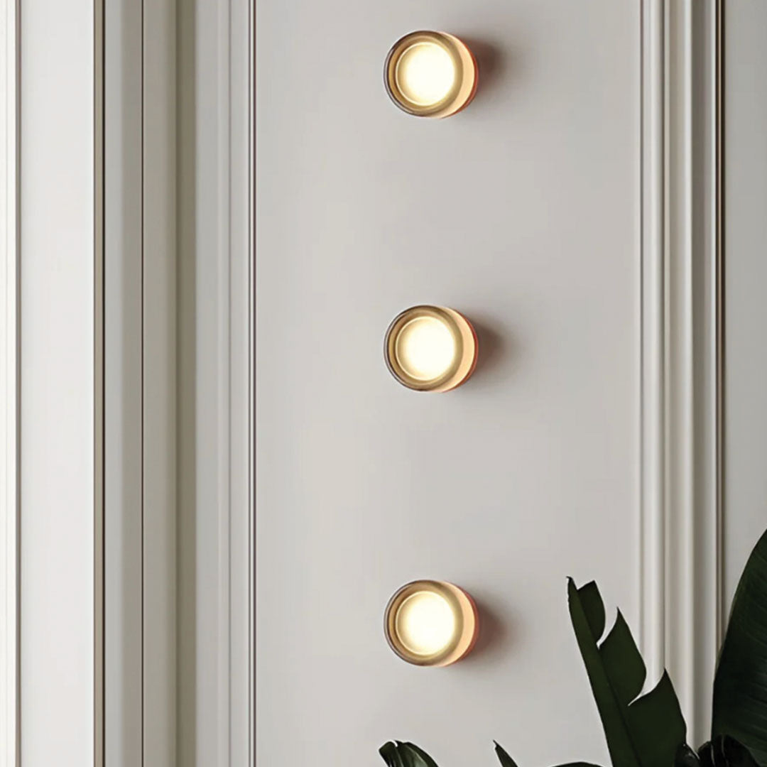 BowLift | DimpleGlow – Compact Modern LED Wall Light for Stylish & Versatile Home Lighting