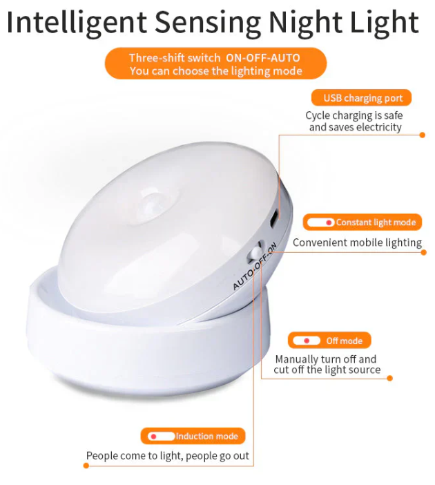 BowLift | Smart Motion Sensor Night Light – Energy Saving and Automatic