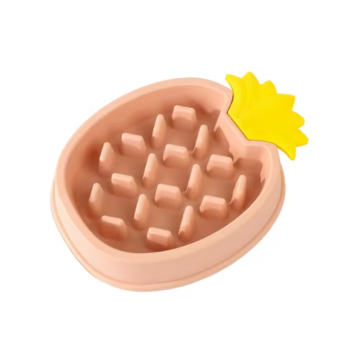 PineappleBerry •  Dog Feeding Bowl Slow