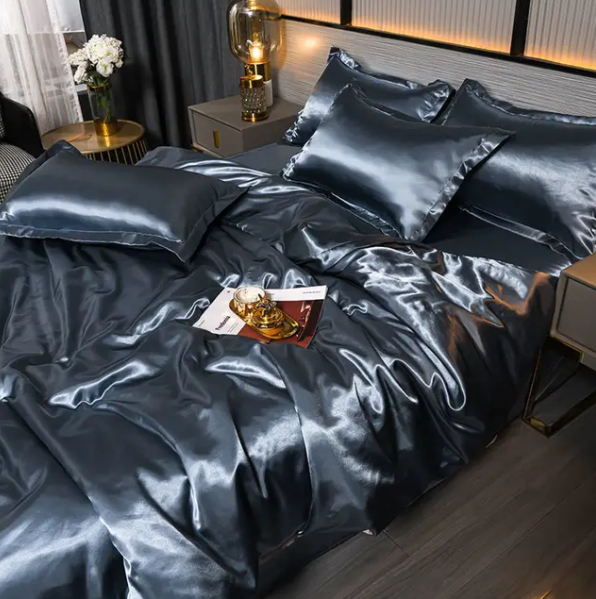 BowLift | Premium Solid Satin Bedding