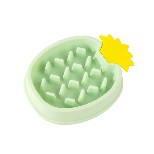 PineappleBerry •  Dog Feeding Bowl Slow