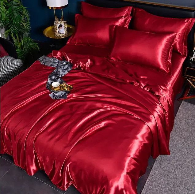 BowLift | Premium Solid Satin Bedding