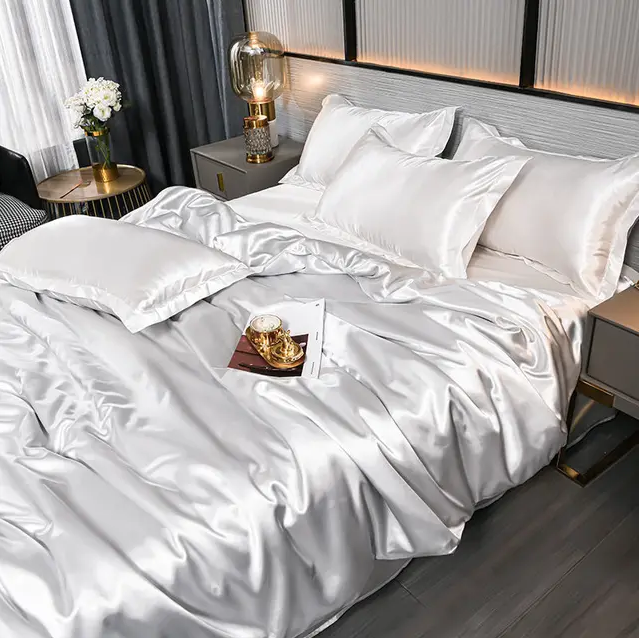 BowLift | Premium Solid Satin Bedding