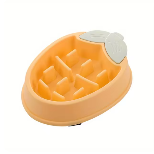 PineappleBerry •  Dog Feeding Bowl Slow