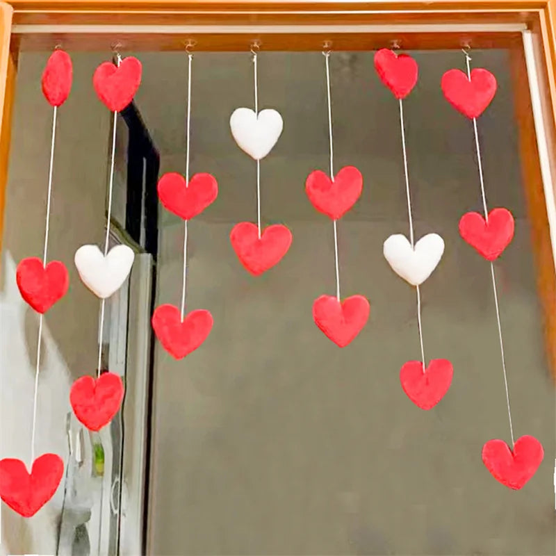 BowLift | Cute Hanging Pink Heart Doorway Decor