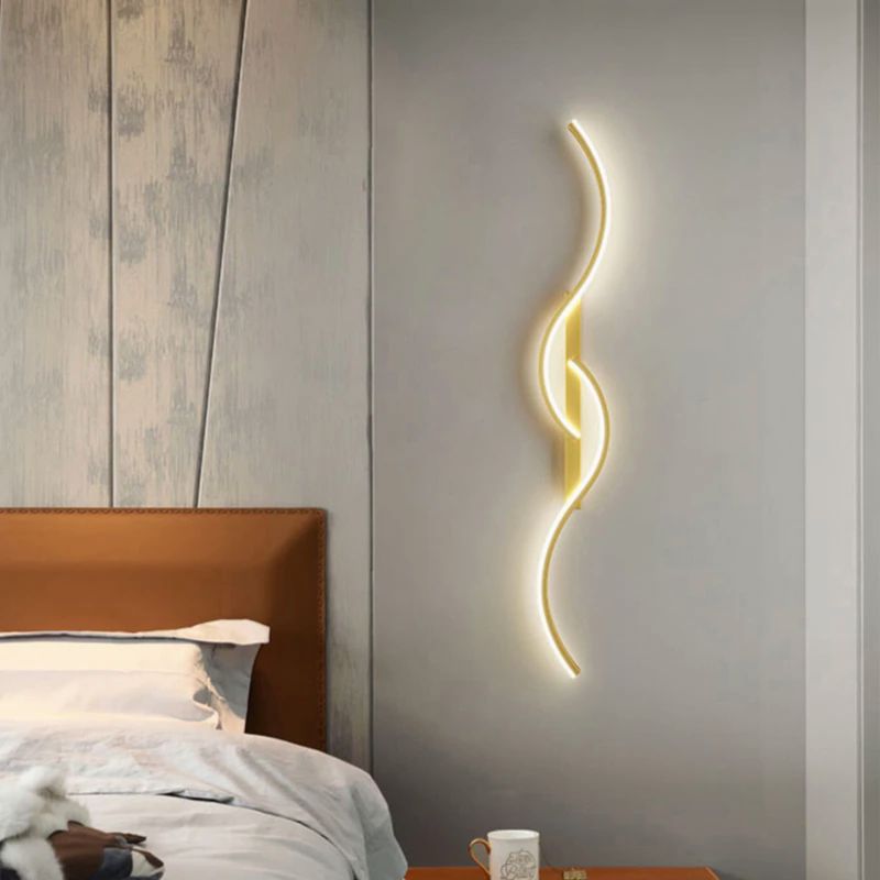 BowLift | GlowCraft – Contemporary LED Wall Light with Artistic Design