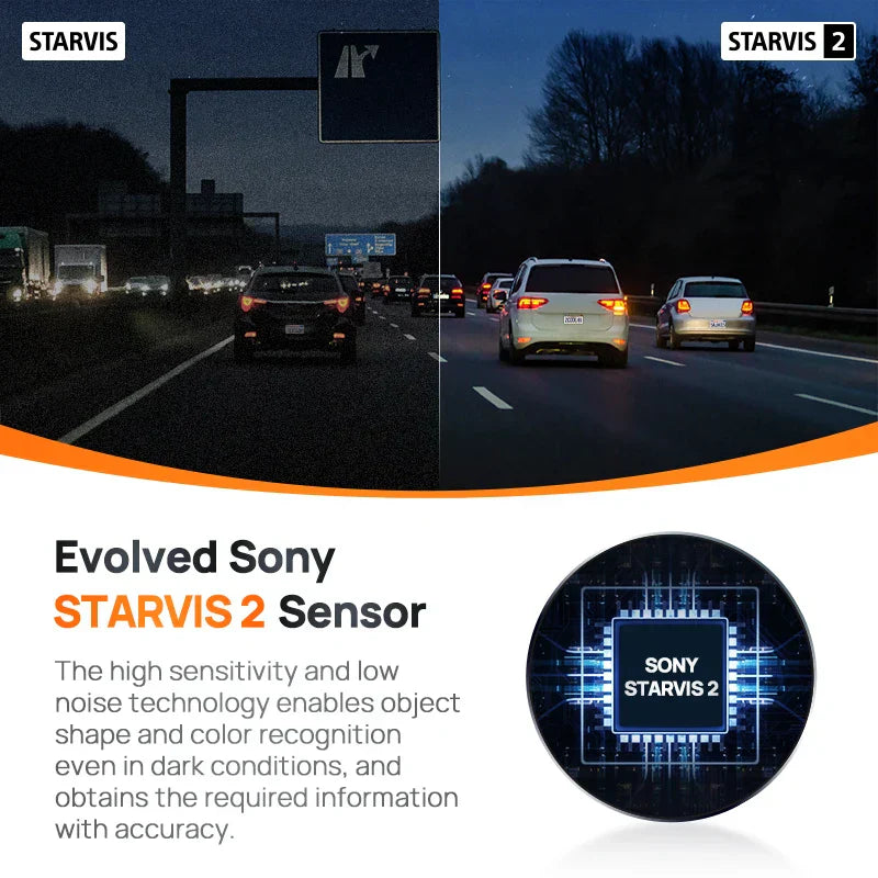 BowLift | Driveova M200 Dashcam | Full HD & Night Vision | Voice Control & App | 130° Wide Angle