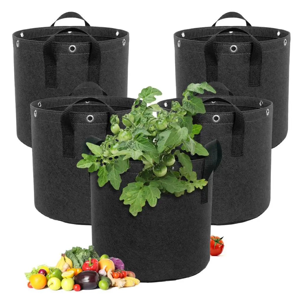 BowLift | Felt plant sack with carrying handles – Breathable and durable for garden plants and flowers