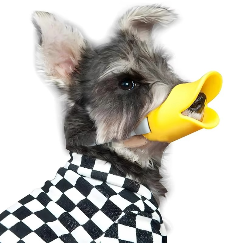 BowLift | Adjustable Silicone Duckbill Dog Muzzle for Small and Large Dogs