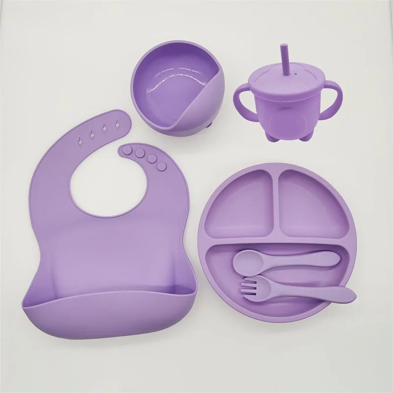 BowLift | Silicone Feeding Set for Babies in a Stylish Edition