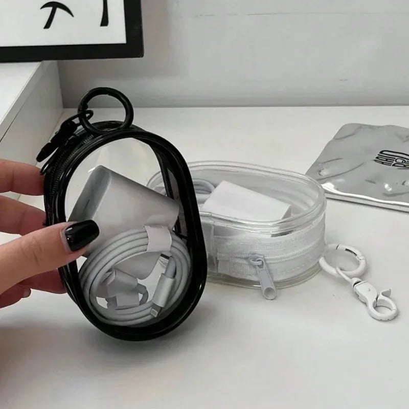 BowLift | Podlette Mini Bag | Transparent & Waterproof | With Carabiner & Zipper