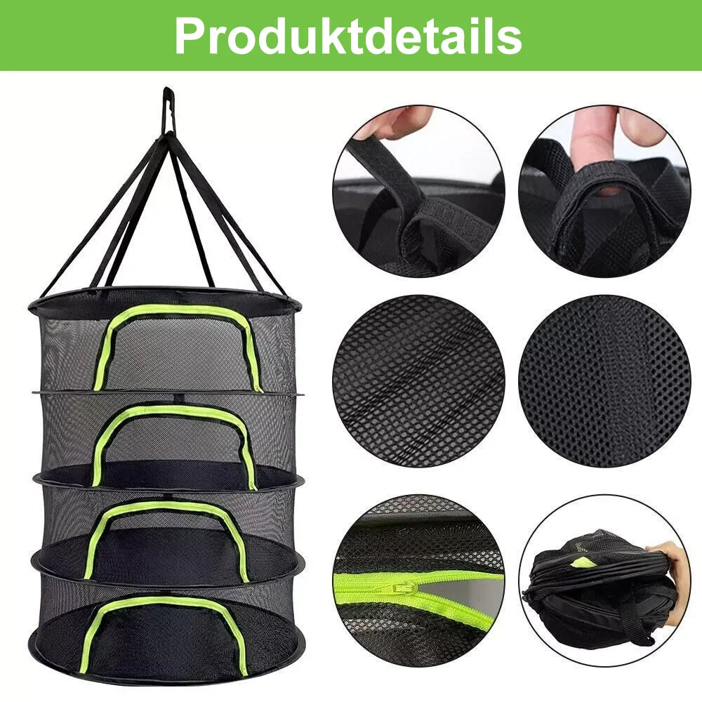 BowLift | HerbMax Drying Net | Multi-Layer Design | Quick & Efficient | Robust & Waterproof