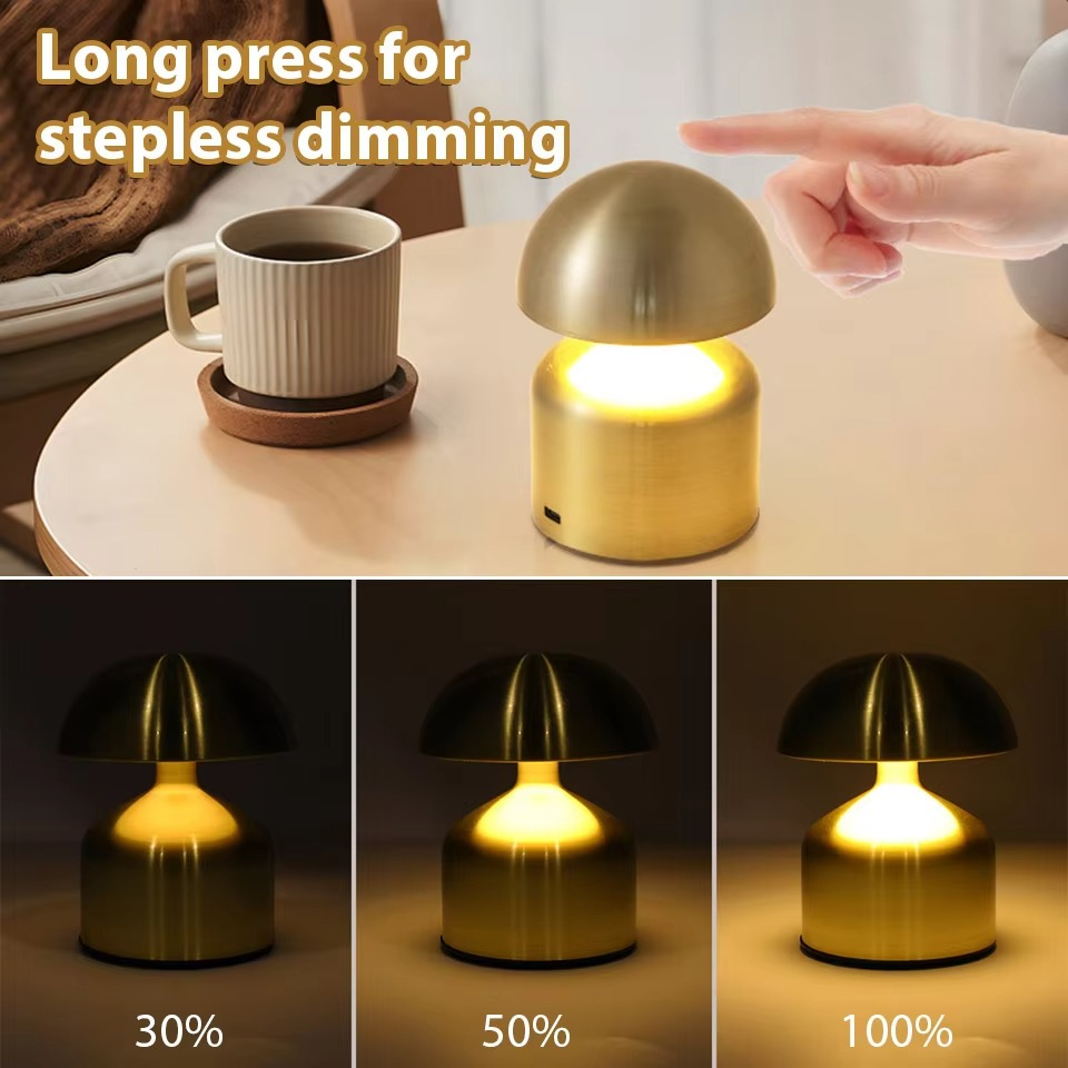 BowLift | Versatile LED Touch Bedside Lamp - 3-Color Dimmable Night Light