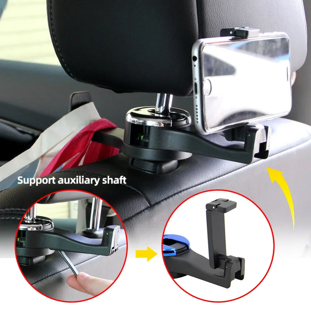 BowLift | Car Headrest Hook Phone Holder